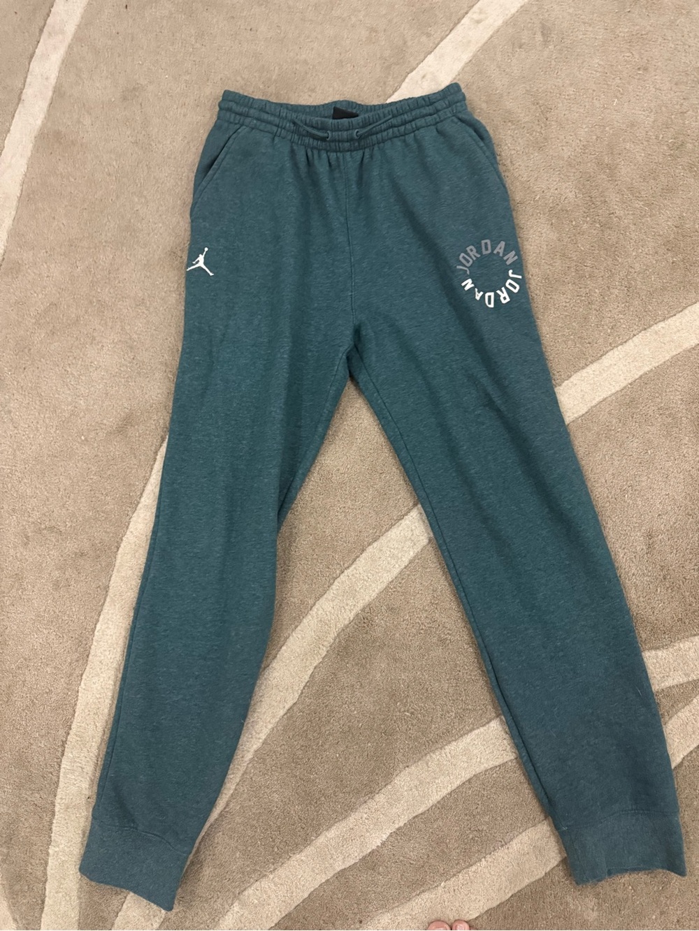 Jordan Kids Teal-Green Sweat Joggers